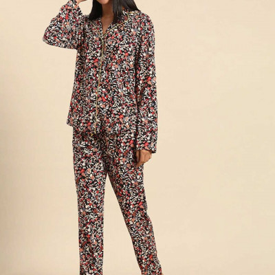 Printed Soft Pyjama Set