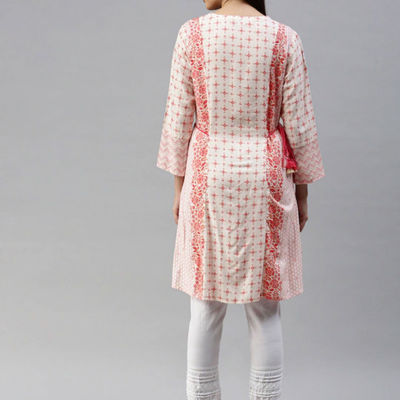 Off white and pink Tunics